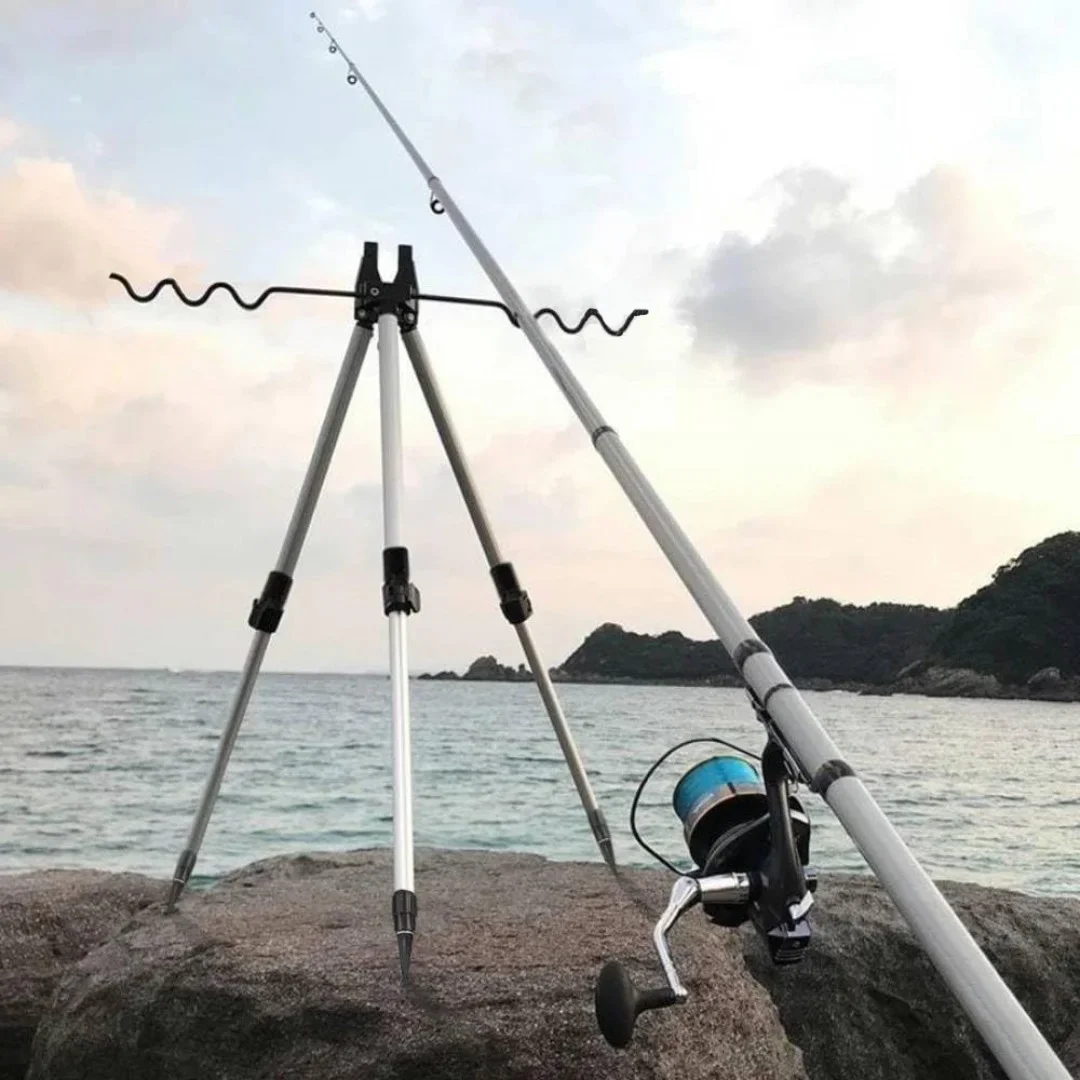 Fishing Rod Telescopic - Penyangga Tripod Joran Pancing Teleskopik, Braket