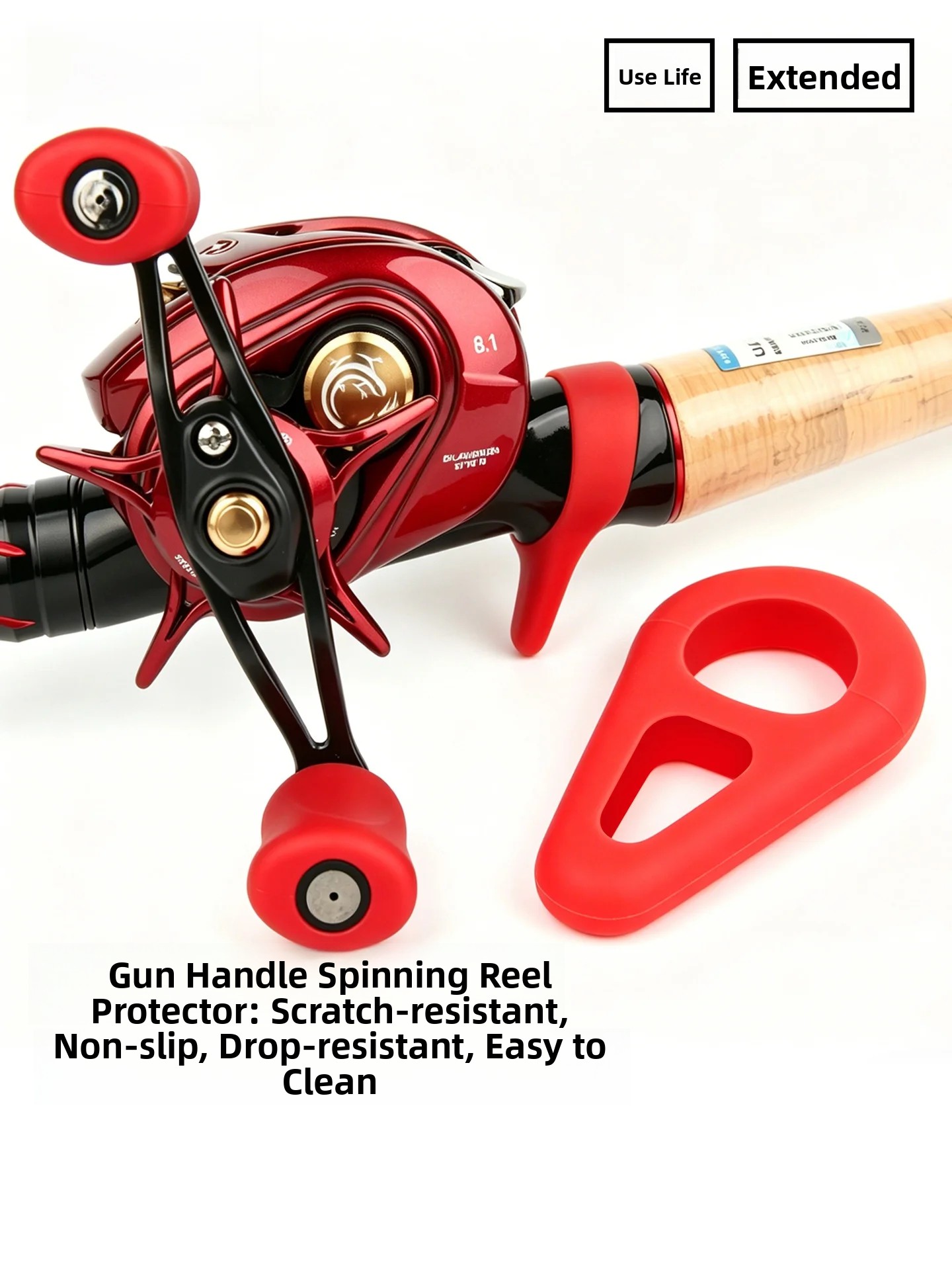 Fishing Rod Case - Perlengkapan Memancing: Pelindung Pemicu Joran, Penutup