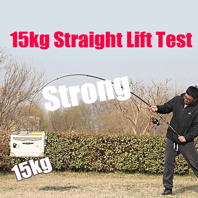 Fishing Rod Surf - Joran Pancing Teleskopik untuk Surfcasting, 2.1/2.4/2.7/3.6/3.9/4.2/4.5m,