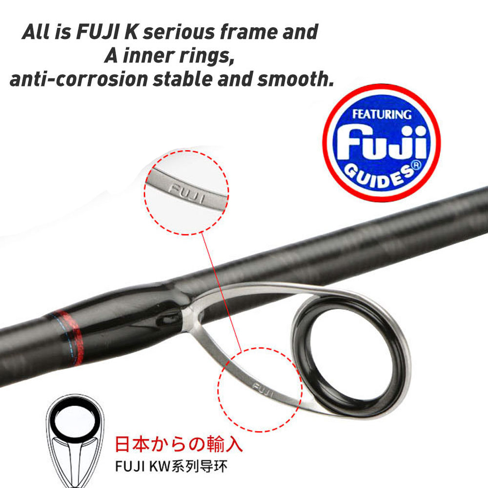 Tongkat pancing ikan, 2.59m ML - Fishing Rod Surf ulasan dan harga
