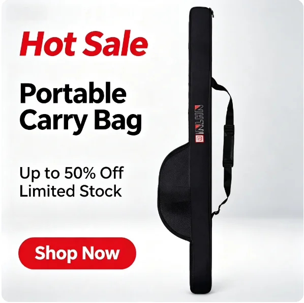 Tas Pancing Portabel Baru deng - Fishing Rod Case ulasan dan harga