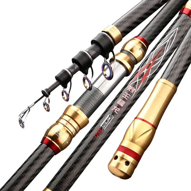 Joran Pancing Teleskopik untuk - Fishing Rod Surf ulasan dan harga