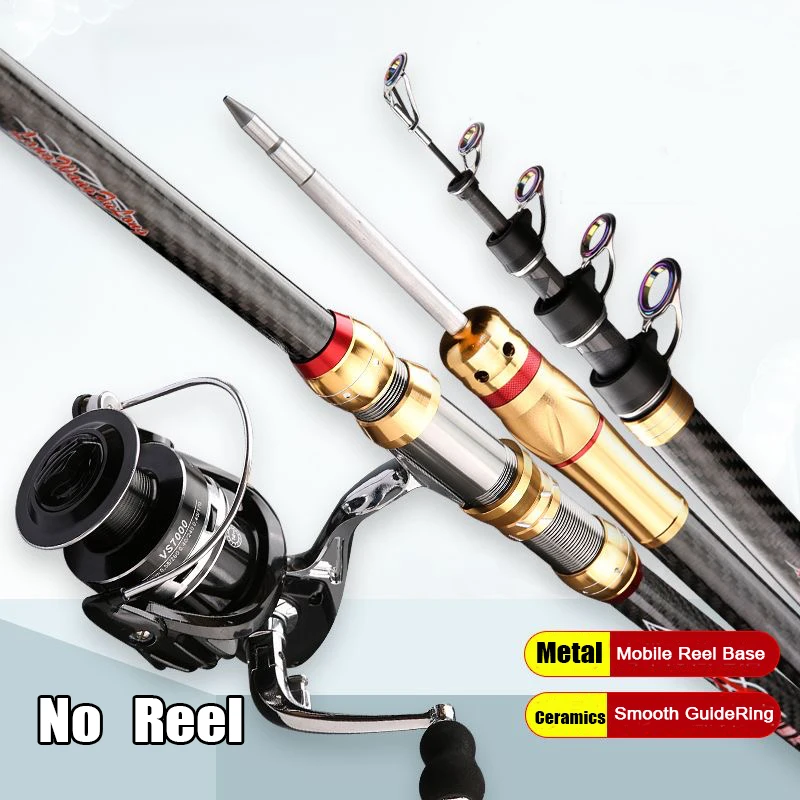 Joran Pancing Teleskopik untuk - Fishing Rod Surf ulasan dan harga